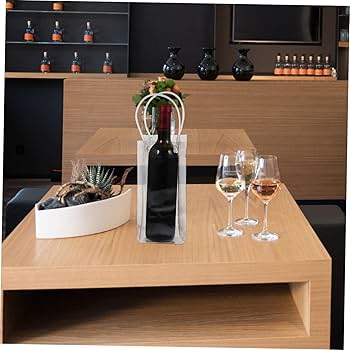 Amazon.co.jp: SKISUNO 4個 透明ワインバッグ ビニールバッグ